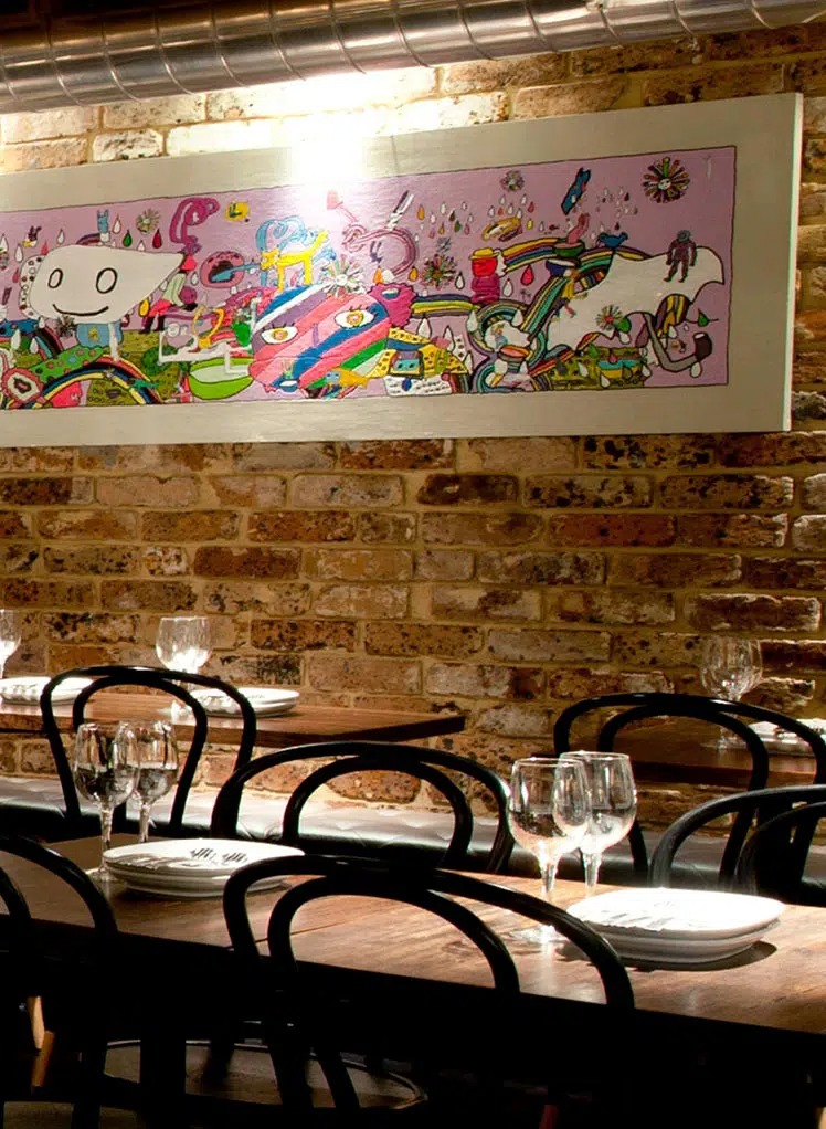 Chat Thai restaurant interior artwork