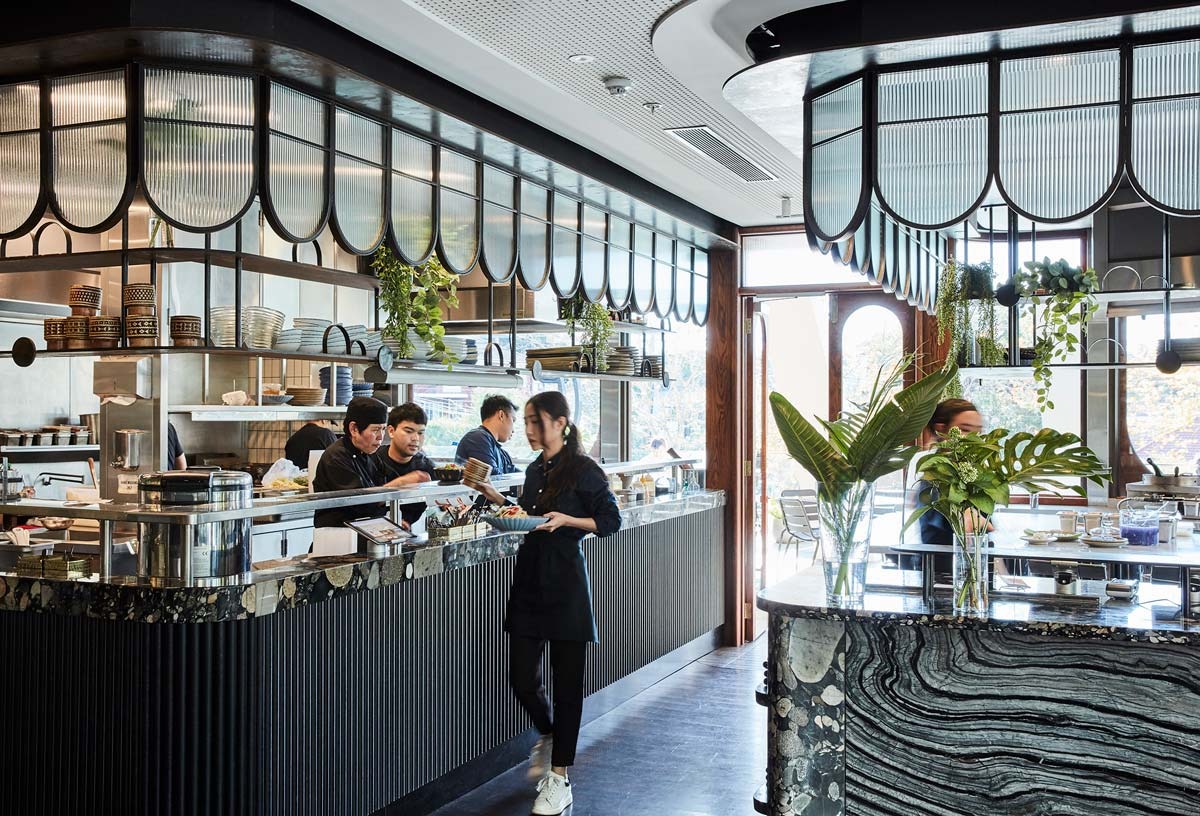 Chatswood restaurant interior view