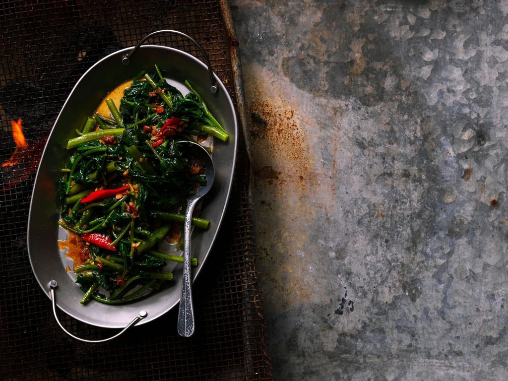 Morning glory or paak boong? It's a splendid stir-fry no matter the name