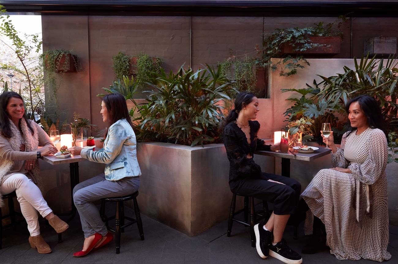 Neutral Bay restaurant setting